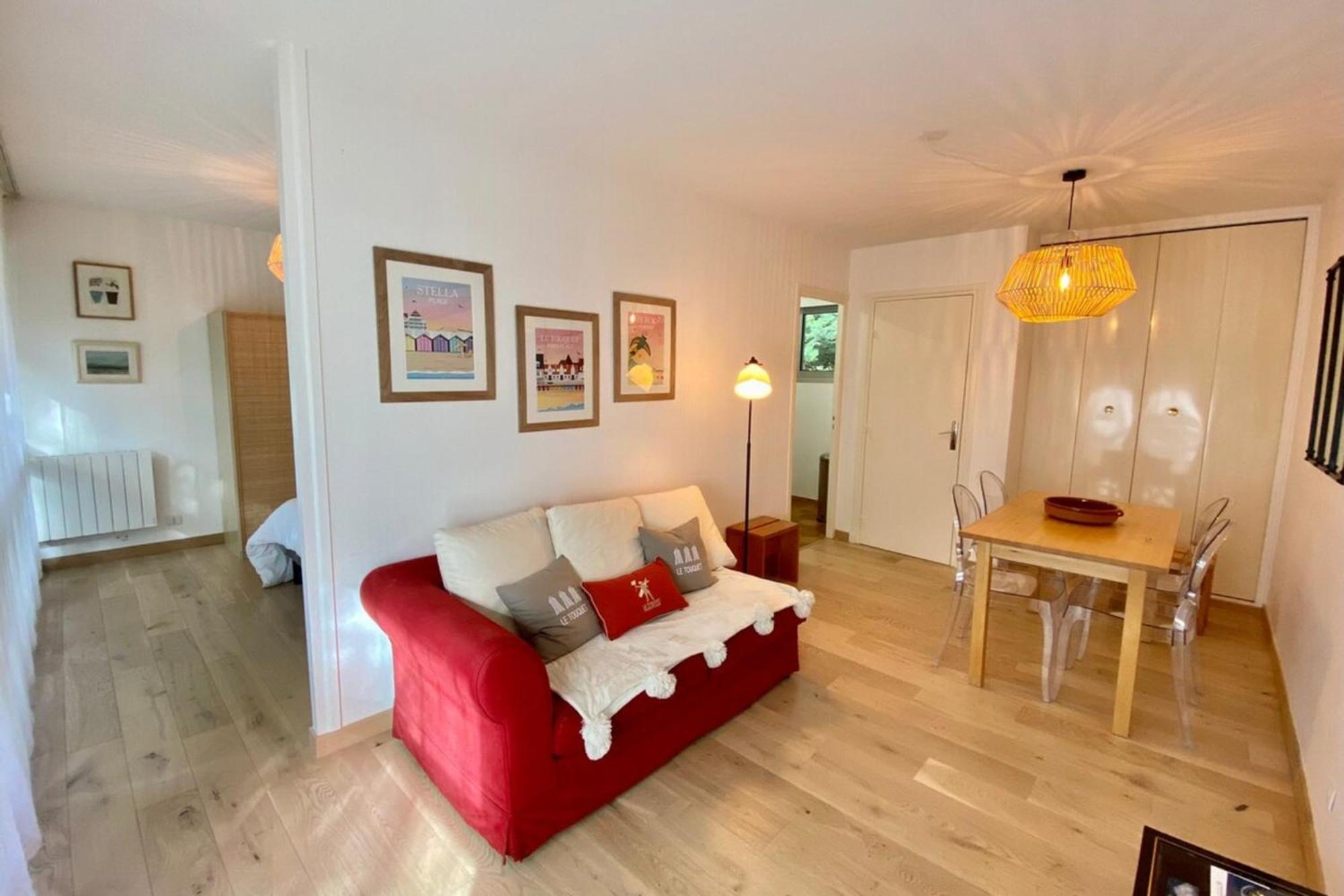 Large Studio Cabin For 4 People Very Close To Le Touquet Golf Course Kültér fotó